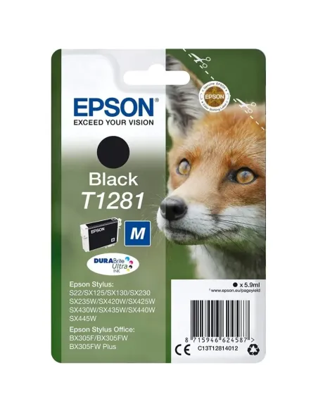 Epson Fox Cartucho T1281 negro