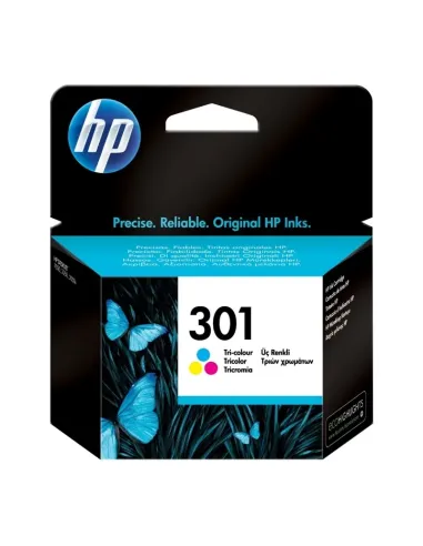 HP Cartucho de tinta original HP 301 Tri-color