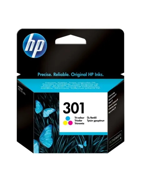 HP Cartucho de tinta original HP 301 Tri-color