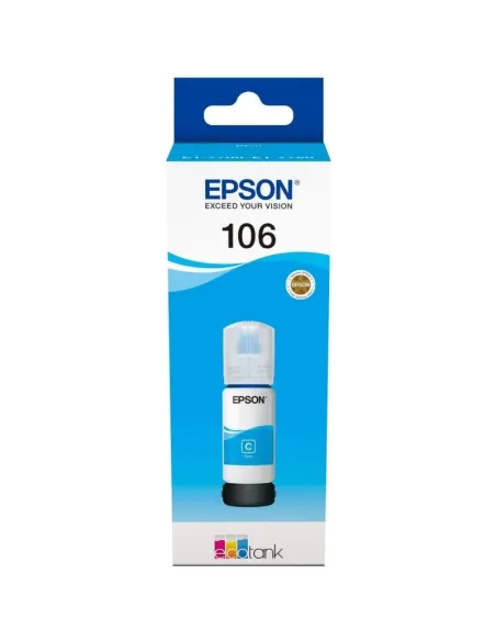 Epson 106 EcoTank Cyan ink bottle