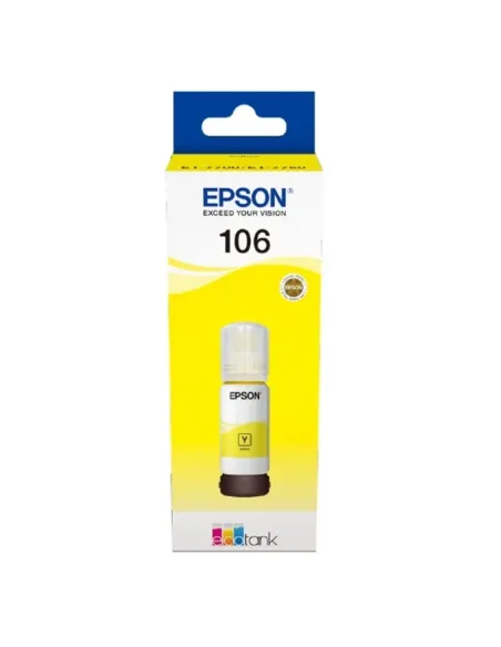 Epson 106 EcoTank Yellow ink bottle Epson 106 EcoTank Yellow ink bottle