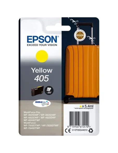 Epson Singlepack Yellow 405 DURABrite Ultra Ink