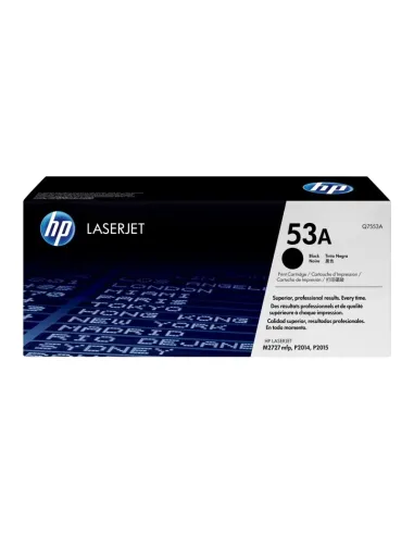 HP Cartucho de tóner original LaserJet HP 53A negro