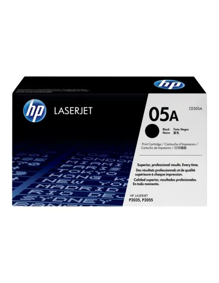 HP Cartucho de tóner original LaserJet HP 05A negro