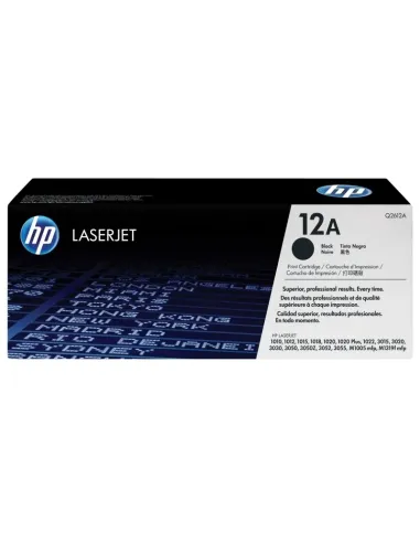HP Cartucho de tóner original LaserJet HP 12A negro