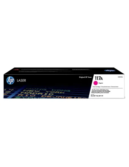HP Cartucho de tóner Original HP Laser 117A magenta