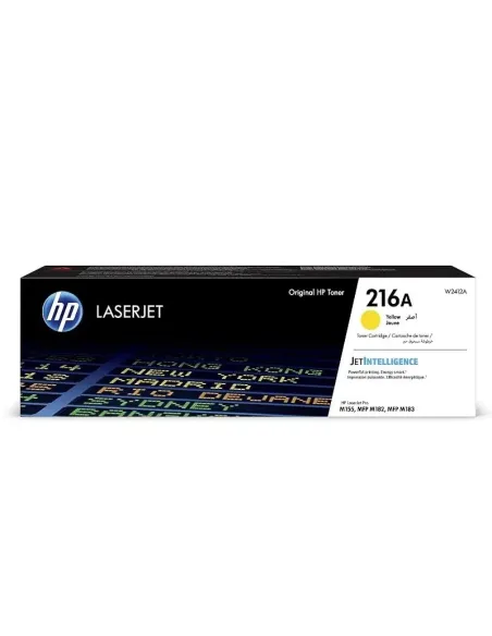HP Cartucho de tóner Original HP 216A LaserJet amarillo