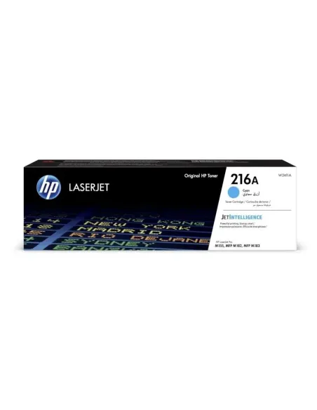 HP Cartucho de tóner Original HP 216A LaserJet cian