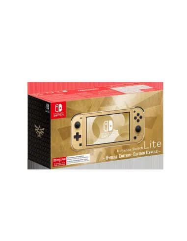 Nintendo Switch Lite Hyrule Edition videoconsola portátil 14 cm (5.5") 32 GB Pantalla táctil Wifi Oro