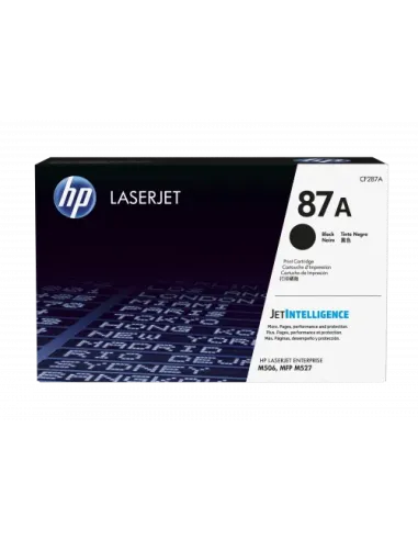 HP Cartucho de tóner original HP LaserJet 87A negro