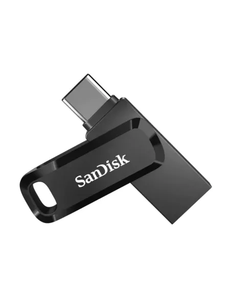 SanDisk Ultra Dual Drive unidad flash USB 128 GB USB Type-A / USB Type-C 3.2 Gen 1 (3.1 Gen 1) Negro, Plata