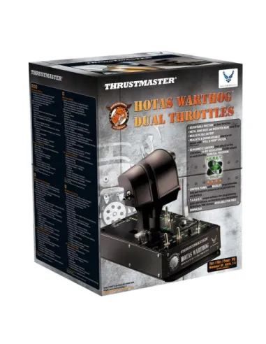 Thrustmaster HOTAS Warthog Dual Throttles Negro USB Simulador de Vuelo PC