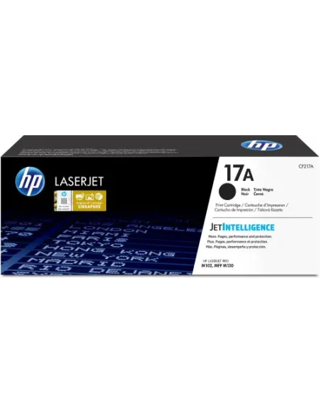 HP Cartucho de tóner Original HP LaserJet 17A negro