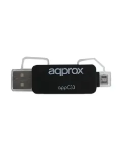 approx APPC33 Adaptador microSD/SD/MMC a USB/micro 2
