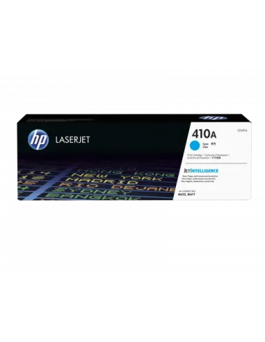 HP Cartucho de tóner original HP LaserJet 410A cian