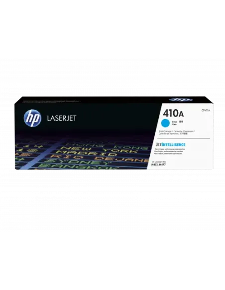 HP Cartucho de tóner original HP LaserJet 410A cian