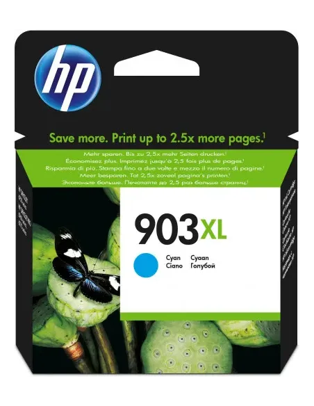 HP Cartucho de tinta Original HP 903XL cian de alto rendimiento