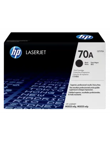 HP Cartucho de tóner original LaserJet HP 70A negro