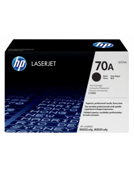 HP Cartucho de tóner original LaserJet HP 70A negro