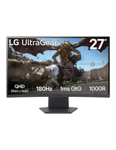 LG 27GS60QC-B pantalla para PC 68,6 cm (27") 2560 x 1440 Pixeles Full HD LCD Negro