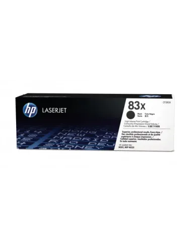 HP Cartucho de tóner original LaserJet HP 83X de alta capacidad negro