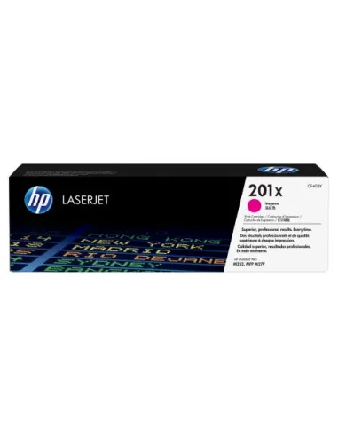HP Cartucho de tóner original LaserJet HP 201X magenta de alta capacidad