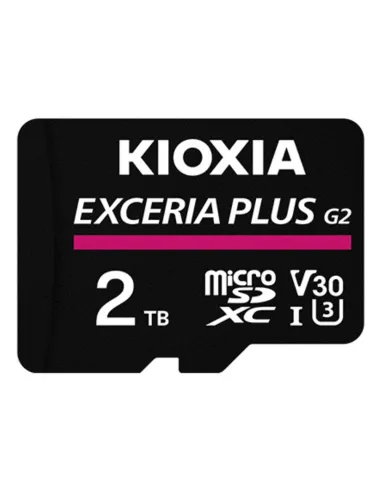 Memoria micro sdxc 2tb kioxia exceria plus g2 + adaptador