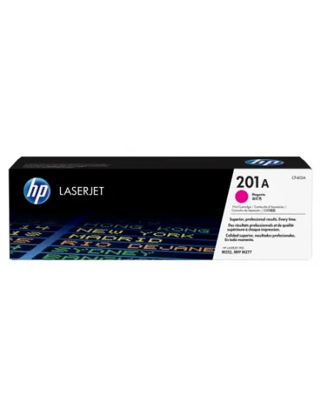 HP Cartucho de tóner original LaserJet HP 201A magenta