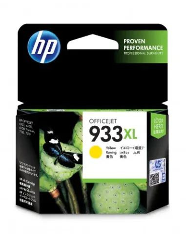 HP Cartucho de tinta original HP 933XL de alta capacidad amarillo