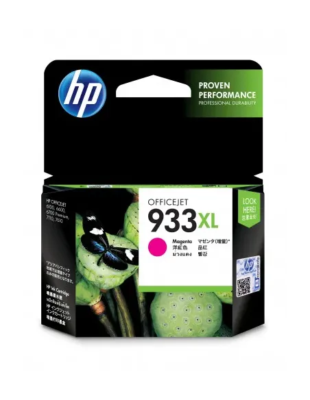 HP Cartucho de tinta original HP 933XL de alta capacidad magenta