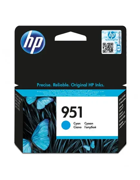 HP Cartucho de tinta original HP 951 cian