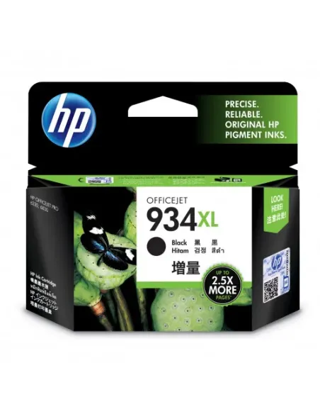 HP Cartucho de tinta original HP 934XL de alta capacidad negro