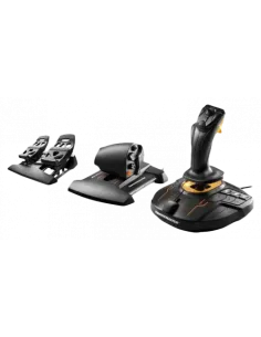 Thrustmaster T.16000M FCS Flight Pack Palanca de mando Mac,PC Analógico/Digital USB Negro