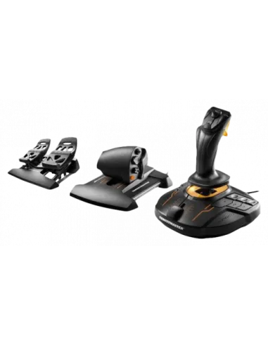 Thrustmaster T.16000M FCS Flight Pack Palanca de mando Mac,PC Analógico/Digital USB Negro