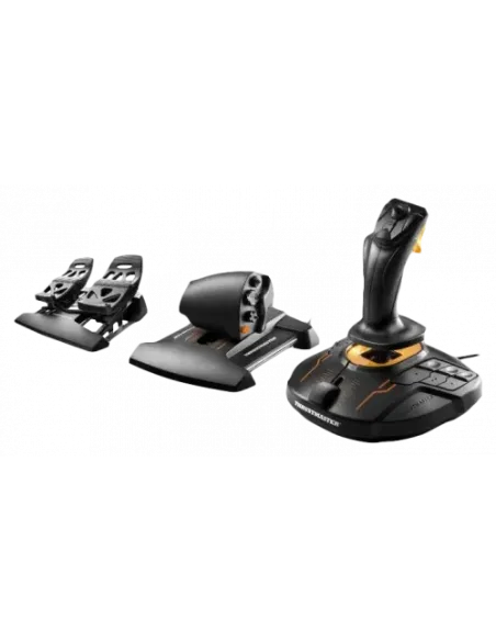 Thrustmaster T.16000M FCS Flight Pack Palanca de mando Mac,PC Analógico/Digital USB Negro