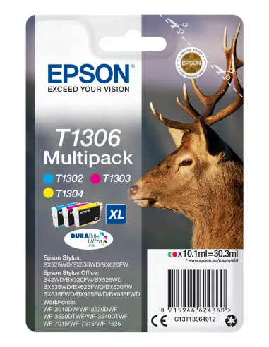 Epson Stag Multipack T1306 3 colores