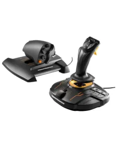 Thrustmaster T-16000M FCS Hotas Negro, Naranja USB Palanca de mando Analógico/Digital MAC, PC