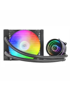 Mars Gaming ML-ONE120 Negro Refrigeración Líquida CPU TDP 200W Espejo Infinito Ventilador FRGB Silencioso Multisocket Universal 2