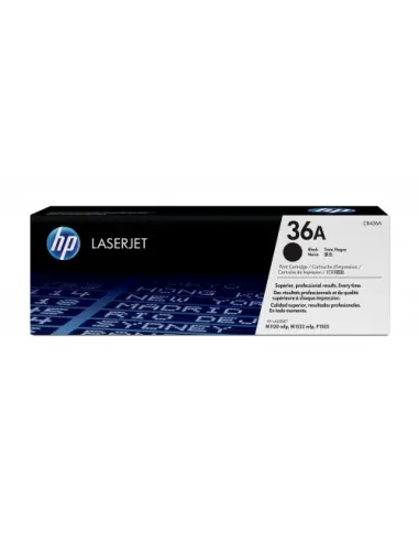 HP Cartucho de tóner original LaserJet HP 36A negro