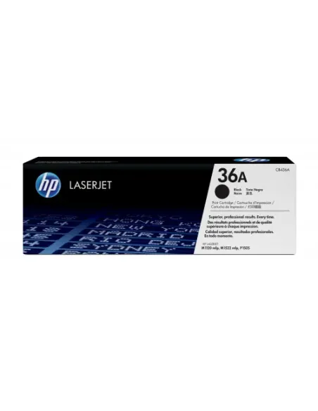 HP Cartucho de tóner original LaserJet HP 36A negro