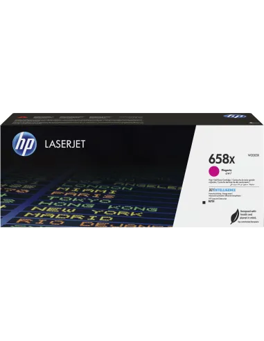 HP Cartucho de tóner Original LaserJet 658X magenta de alta capacidad