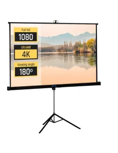 iggual Pantalla Mural 200x200cm con Trípode 2