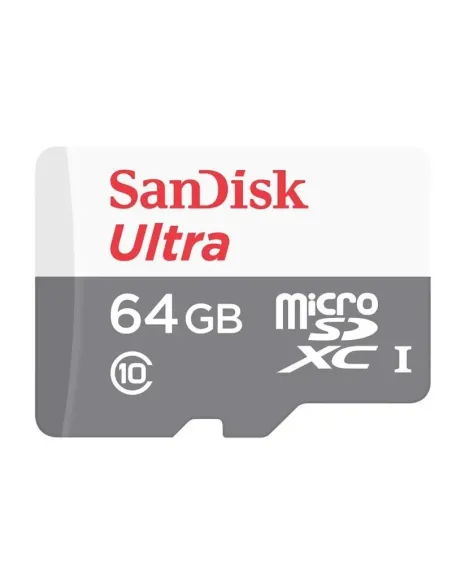 SanDisk 64GB Ultra microSDXC memoria flash Clase 10