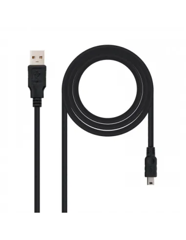 Nanocable CABLE USB 2.0, TIPO A/M-MINI USB 5PIN/M, 0.5 M