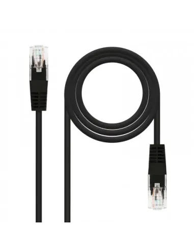 Nanocable CABLE RED LATIGUILLO RJ45 CAT.5E UTP AWG24, NEGRO, 5.0 M