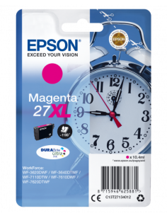 Epson Alarm clock 27XL DURABrite Ultra cartucho de tinta 1 pieza(s) Original Color Magenta