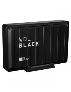 Western Digital D10 disco duro externo 8000 GB Negro, Blanco