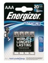 BLISTER 4 PILAS ULTIM LITHIUM TIPO L92 (AAA) ENERGIZER 639171