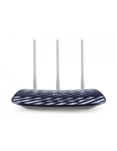 TP-LINK AC750 router inalámbrico Ethernet rápido Doble banda (2,4 GHz / 5 GHz) Negro, Blanco