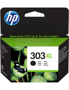 HP Cartucho de tinta Original 303XL negro de alta capacidad